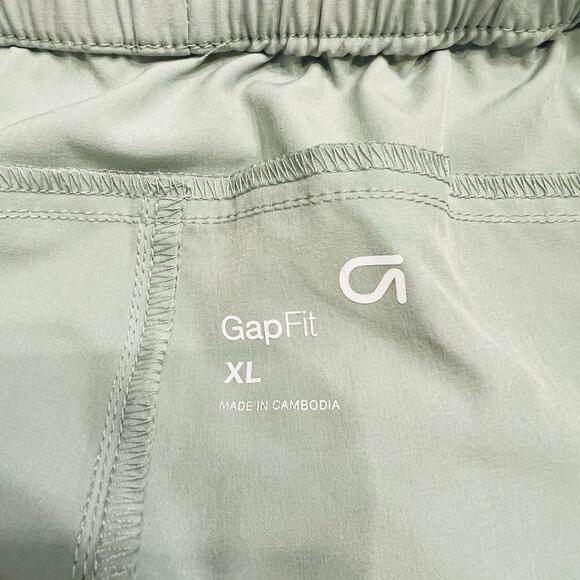 GapFit Men's Movement Short Size XL, Jade/Green - Picture 5 of 6
